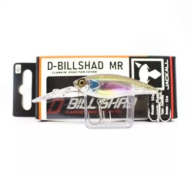 Jackall D-Bill Shad 55 MR Плавающая приманка Полузеркало Wakasagi (2342)