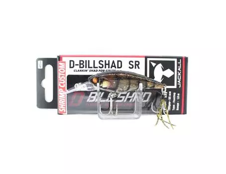 Jackall D-Bill Shad 55 SR Плавающая приманка типа Mamo Shrimp? (3221)