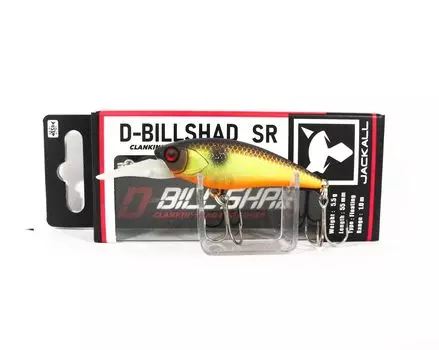 Jackall D-Bill Shad 55 SR Плавающая Приманка Muddy Chart Fish (7334)