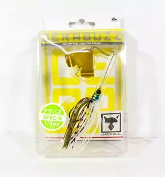 Jackall Derabuzz Spec-R 1/4 унции Buzz Bait Тонущая приманка HM Bluegill (9398)