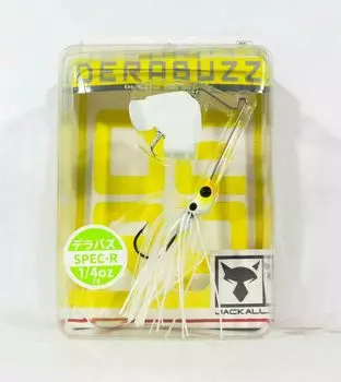 Jackall Derabuzz Spec-R 1/4 унции Buzz Bait Тонущая приманка Dera White (9343)