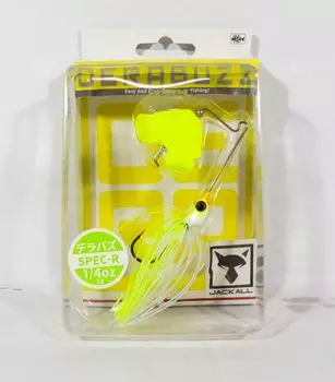 Jackall Derabuzz Spec-R 1/4 унции Buzz Bait Тонущая приманка Жемчужная таблица (9329)