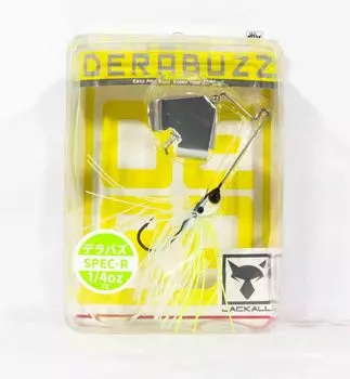 Jackall Derabuzz Spec-R 1/4 унции Buzz Bait Тонущая приманка Devils Clear (9336)