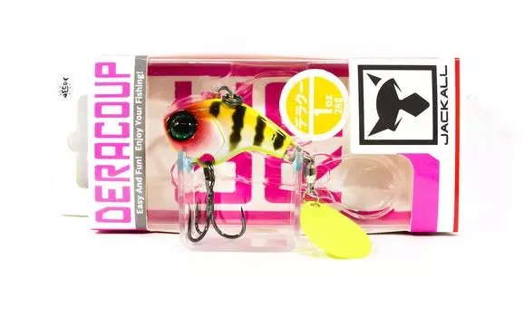 Jackall Deracoup, 1 унция, тонущая приманка с вращающимся хвостом Noike Piero (5014)