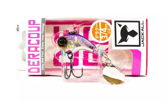 Jackall Deracoup 3/4 унции Тонущая приманка Spin Tail HL Kirari Wakasagi (4901)