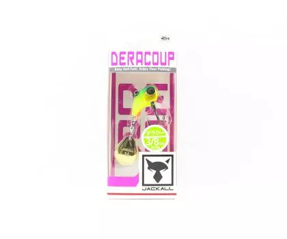 Jackall Deracoup 3/8 oz Spin Tail Sinking Lure Dera Chart (2034)
