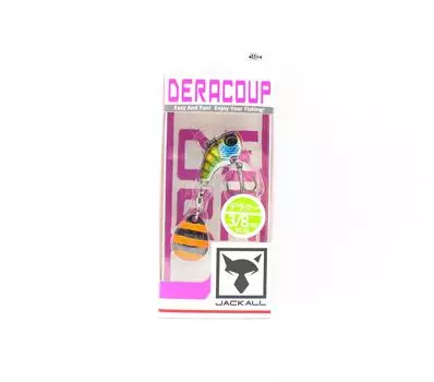 Jackall Deracoup 3/8 унции Тонущая приманка с хвостом Bluegill Stripe (1983)
