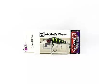 Jackall Diving Chubby Minnow 35 Suspend Lure UV Mat Черный окунь (3616)