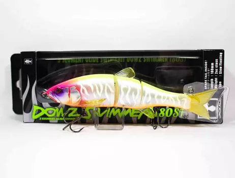 Jackall Dowzswimmer 180 SF Плавающая Приманка Maruhata Ghost Chartreuse (9853)
