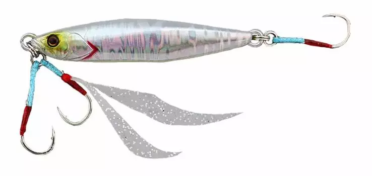 JACKALL Flag Trap 120g Shirasu Wave Holo Silver/Magma