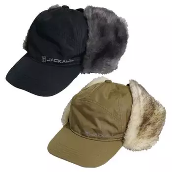 JACKALL Flight Fur Cap Black 58-60 чёрный
