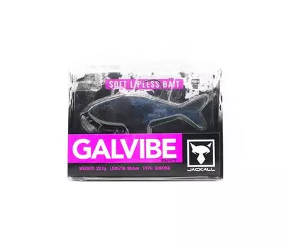 Jackall Galvibe Vibration Тонущая приманка Grass Smoke Blue (2913)