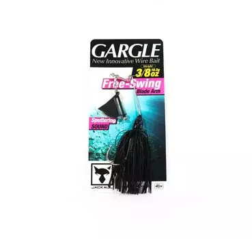 Jackall Gargle Buzzbait 3/8 унции Тонущая приманка Sk Black (1673)