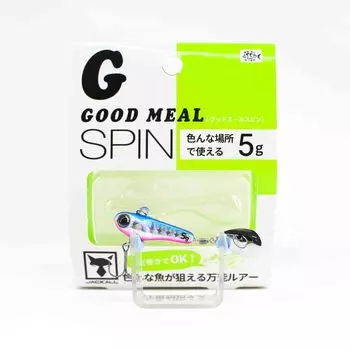Jackall Good Meal Spin 5 грамм Тонущая приманка Синий Розовый (7261)