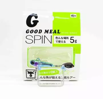 Jackall Good Meal Spin 5 грамм Тонущая приманка Lime Luminous Glow (7292)