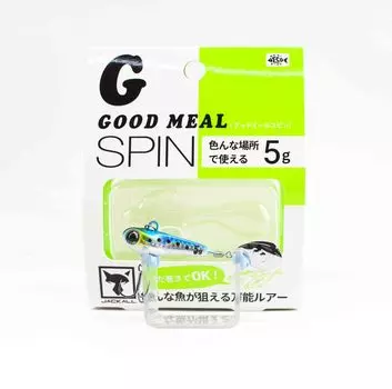 Jackall Good Meal Spin 5 грамм Тонущая приманка Iwashi Slim Border HL (7278)