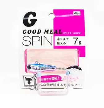 Jackall Good Meal Spin 7 грамм Тонущая приманка Синий Розовый (7346)