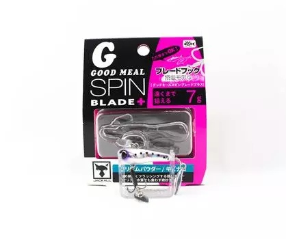 Jackall Good Meal Spin Blade Plus 7 грамм Тонущая приманка UV S Silver (6606)