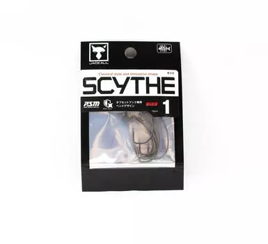 Jackall Hooks Scythe Size 1 6/Pack (7457)