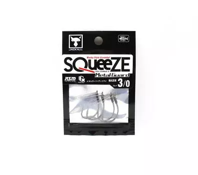 Jackall Hooks Squeeze Metal Guard Wacky Size 3/0 (9108)