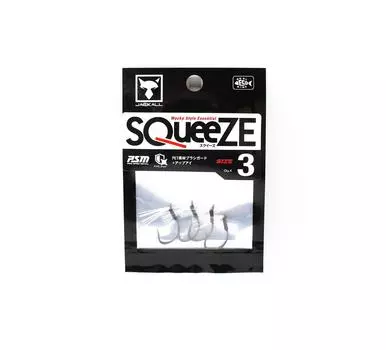 Jackall Hooks Squeeze Wacky Style Size 3 (9023)