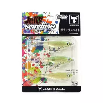 Jackall Jelly Sardine 54 мм Тонущая приманка Koika Jelly Glow (1396)