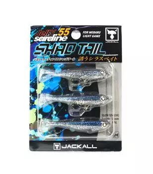 Jackall Jelly Sardine 55 мм Shad Tail Тонущая приманка Silver Jelly (3541)