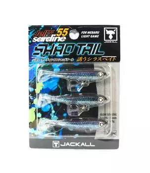 Jackall Jelly Sardine 55 мм Shad Tail Тонущая приманка Prism Jelly (3589)
