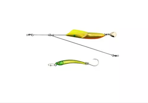 JACKALL Jet Low Mid 35g Chart Gold Set