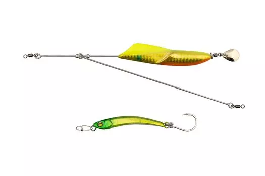 JACKALL Jet Low Mid 45g Chart Gold Set
