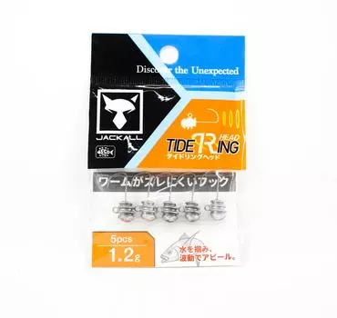 Jackall Jig Head Tide Ring Head 1,2 грамма 5 штук (7552)