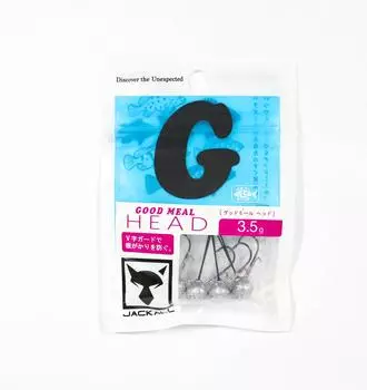 Jackall Jighead Good Meal Head 3,5 грамма Kozakana Silver (2002)