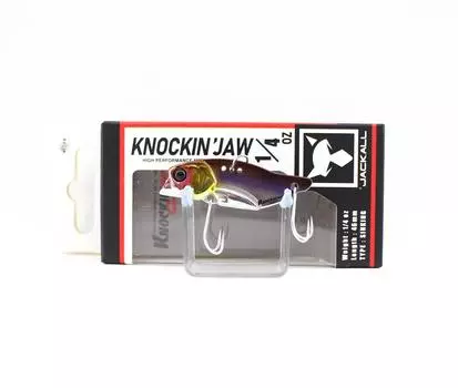 Jackall Knocking Jaw Metal Vibration 1/4 унции Тонущая приманка Реакция (8860)