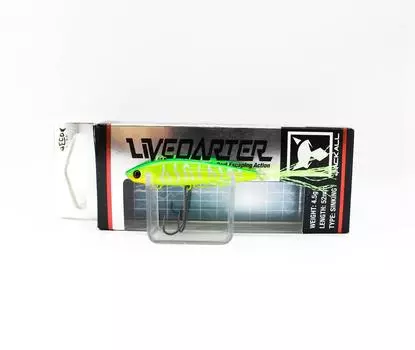 Jackall Live Darter 52 мм 4,5 грамма Тонущая приманка Лайм Chart Tiger (5009)