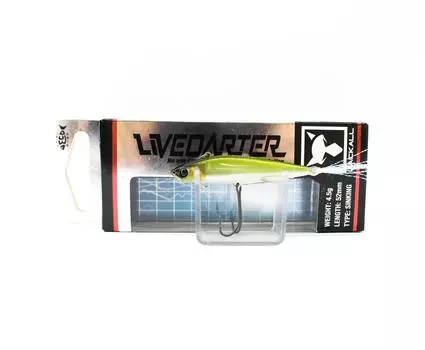 Jackall Live Darter 52 мм 4,5 грамма тонущая приманка Chiayu (4972)