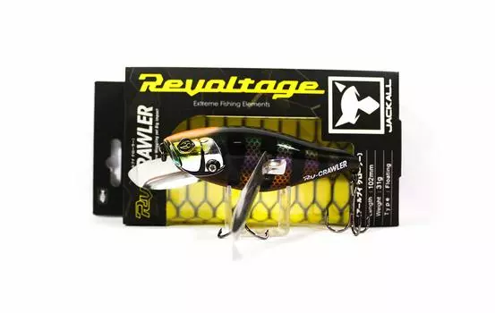 JACKALL HL Black Gill Lure RV-Crawler