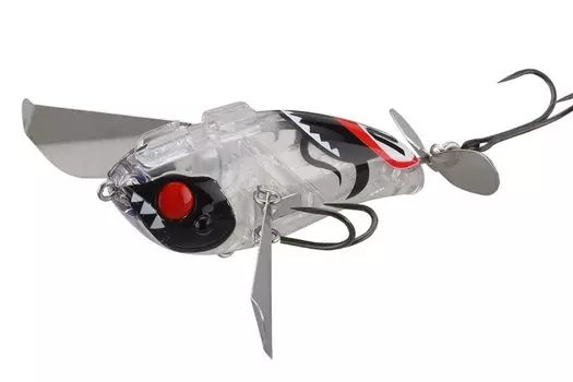 Jackall Lures JACKALL Pompadour Jr Catfish Custom Clear Energy 16g