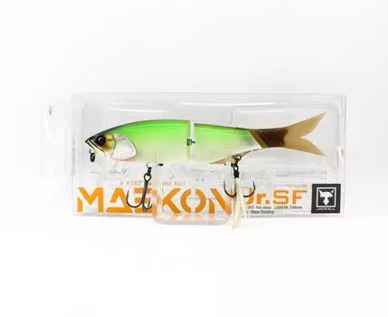 Jackall Maekon JR 150 мм 1 унция плавающая приманка натуральная кость лайм (5931)