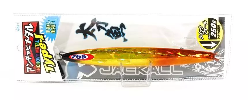 Jackall Metal Jig Анчоус Металл Тип 1 Стандартный 250 грамм Орореорекин (5009)