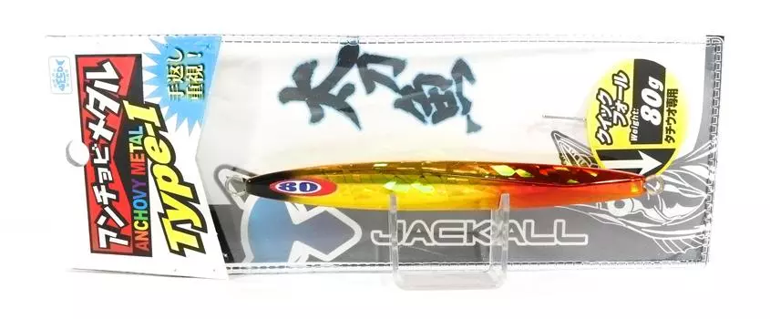 Jackall Metal Jig Анчоус Металл Тип 1 Стандартный 80 грамм Орореорекин (9664)