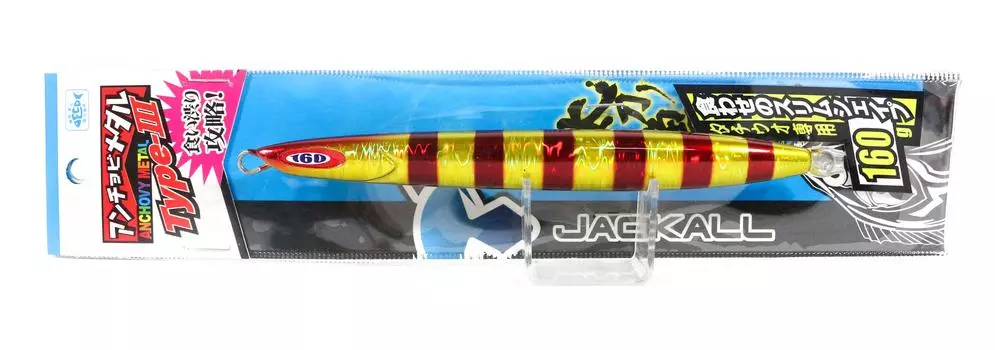 Jackall Metal Jig Анчоусы Металл Тип 3 Флаттер 160 грамм Красный (0002)