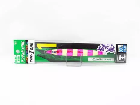 Jackall Metal Jig Anchovy Metal Тип 1 Стандарт 80 грамм Розовое свечение (9602)