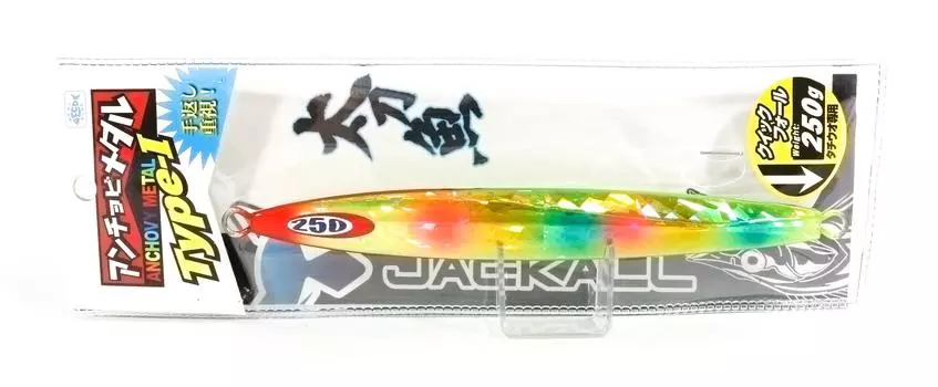 Jackall Metal Jig Anchovy Metal Тип 1 Стандартный 250 грамм Dragon Chart (4989)