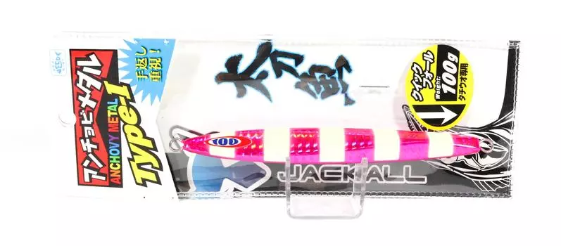 Jackall Metal Jig Anchovy Metal Type 1 Standard 130 грамм Розовый (9800)