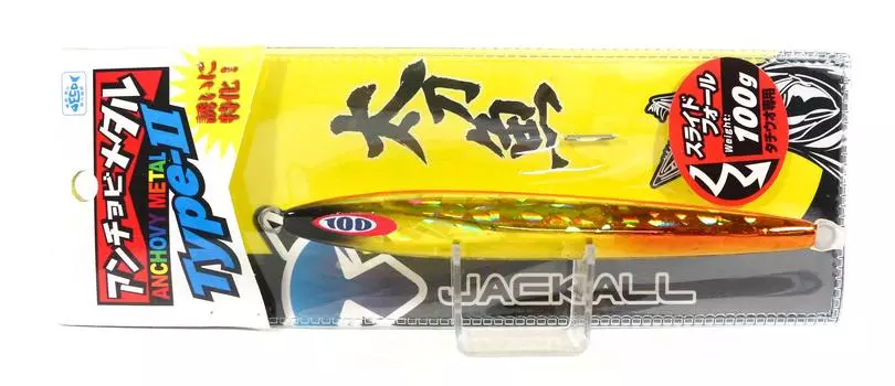 Jackall Metal Jig Anchovy Metal Type 2 Slow Slide 100 грамм руды (0264)