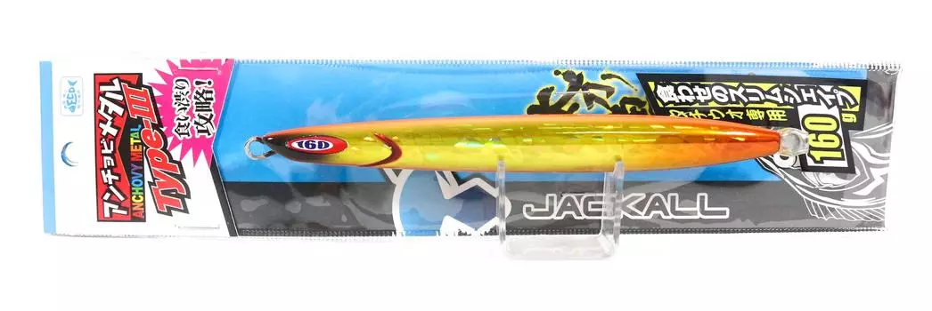 Jackall Metal Jig Anchovy Metal Type 3 Flutter 160г Орореорекин(0040)