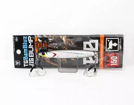 Jackall Metal Jig Bambluz Bump TG Tungsten 150 грамм серебро (2339)