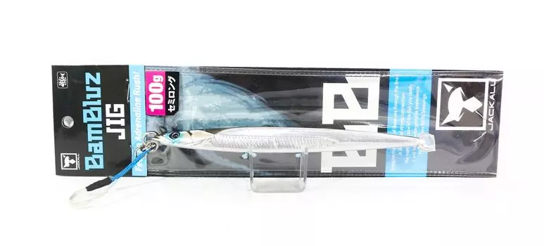 Jackall Metal Jig Bambluz Semi Long 100 грамм Алюминий Серебро (3528)
