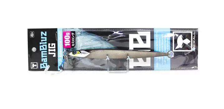 Jackall Metal Jig Bambluz Semi Long 100 грамм Серый металлик Магма (3474)