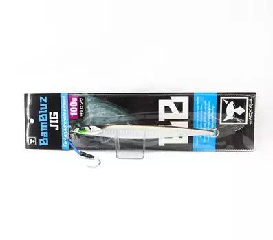 Jackall Metal Jig Bambluz Semi Long 100 грамм Ikanago Shoulder Glow (2865)